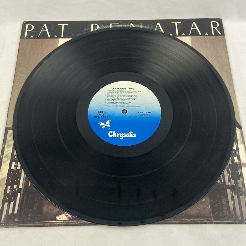 Pat Benatar Precious Time 1981 Chrysalis Vinyl LP - Picture 5 of 9